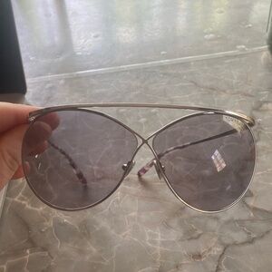Tom Ford Stevie TF761 Crossover sunglasses silver/purple
